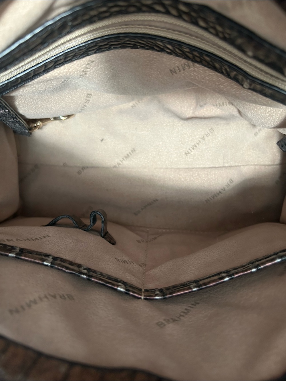 Brahmin Small Camille Plum Melbourne - Picture 4 of 9